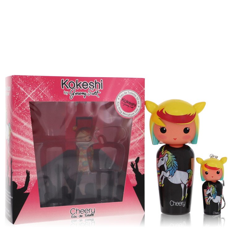 Kokeshi Cheery Eau De Toilette Spray 1.7 oz com Porta-Chaves Mini EDT Grátis