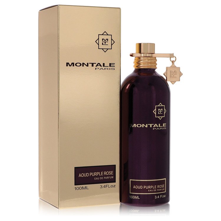 Montale Aoud Purple Rose de Montale Eau De Parfum Spray (Unisex) 3.4 oz para Mujeres