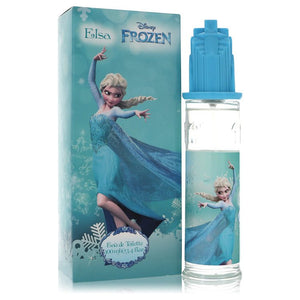 Disney Frozen Elsa de Disney Eau De Toilette Spray (embalaje Castillo) 3.4 oz para mujer