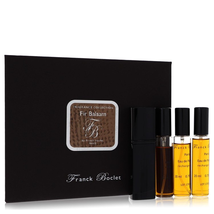 Fir Balsam de Franck Boclet Four 20ml Travel EDP Sprays 2,4 onças para homens