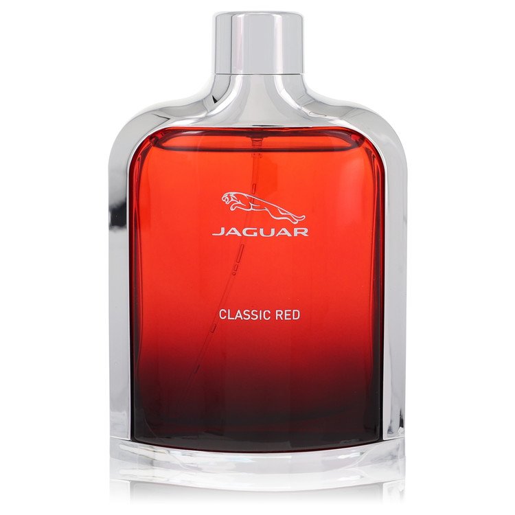Jaguar Classic Red Eau de Toilette Spray 3,4 Onças para Homens Sem Caixa