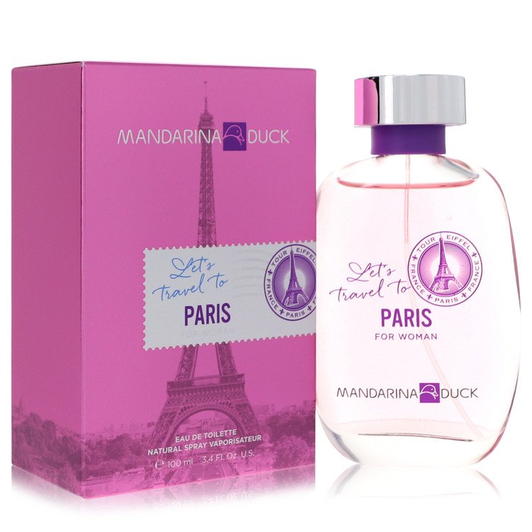 Mandarina Duck Let's Travel to Paris door Mandarina Duck Eau De Toilette Spray 3,4 oz voor dames