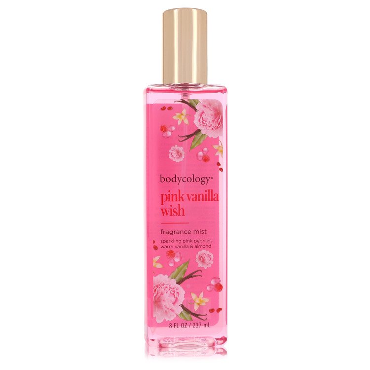 Bodycology Pink Vanilla Wish por Bodycology Spray de Bruma de Fragancia 8 oz para Mujeres