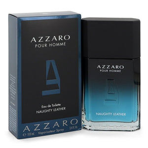 Azzaro Naughty Leather de Azzaro Eau De Toilette Spray 3.4 oz para hombres