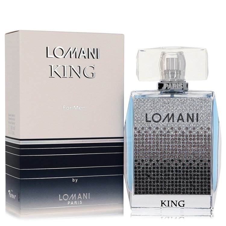 Lomani King by Lomani Eau De Toilette Spray 3.3 oz para Homem