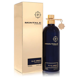 Montale Blue Amber by Montale Eau De Parfum Spray (Unisex) 3.4 oz for Women