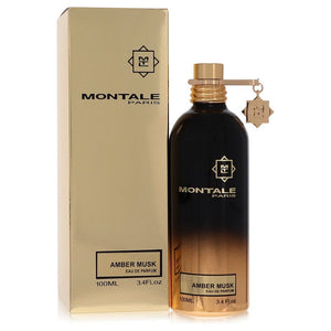 Montale Amber Musk de Montale Eau De Parfum Spray (Unisex) 3.4 oz para mujeres