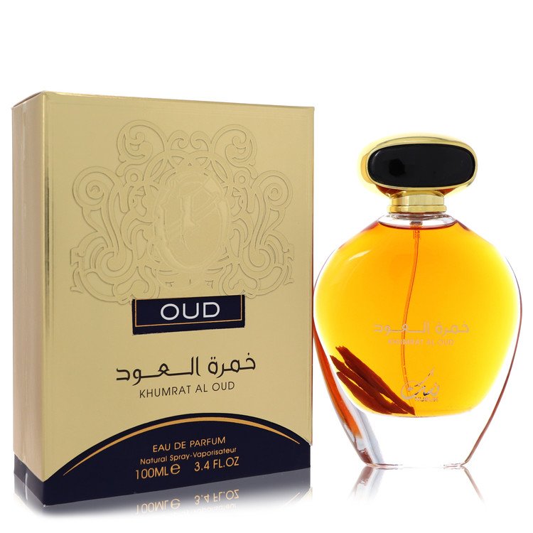 Oud Khumrat Al Oud de Nusuk Eau De Parfum Spray (Unisex) 3.4 oz para hombres