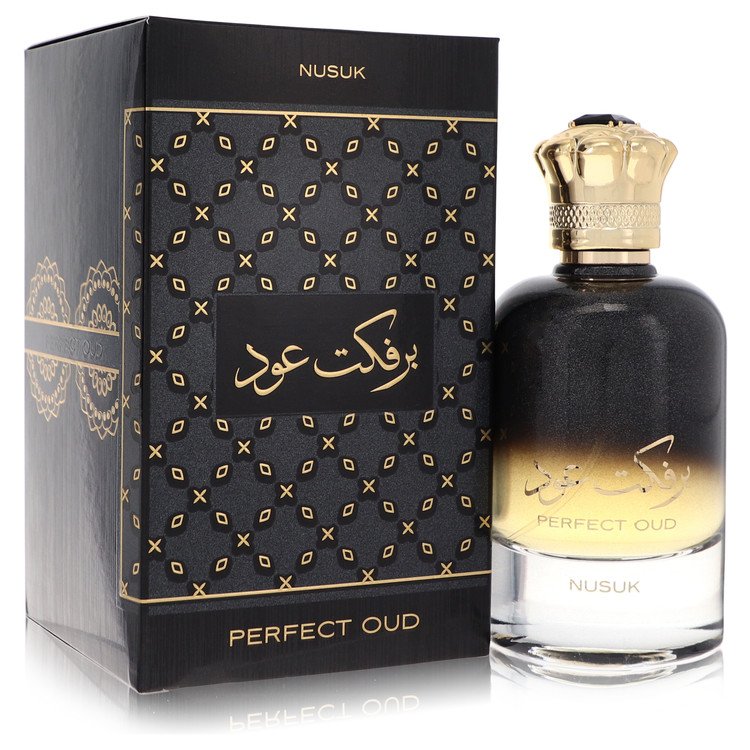 Nusuk Perfect Oud de Nusuk Eau De Parfum Spray (Unisex) 3.4 oz para hombres