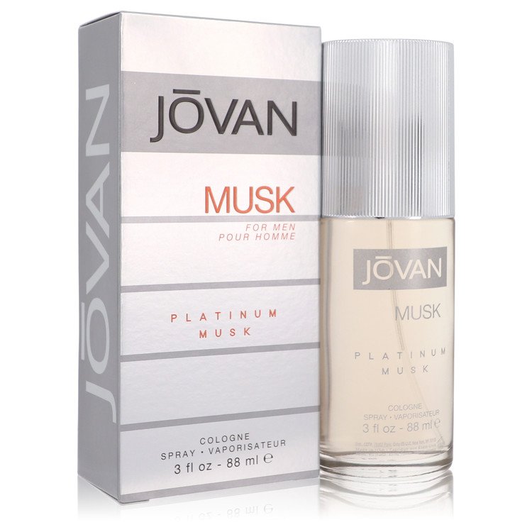 Jovan Platinum Musk de Jovan Colonia Spray 3 oz para hombres