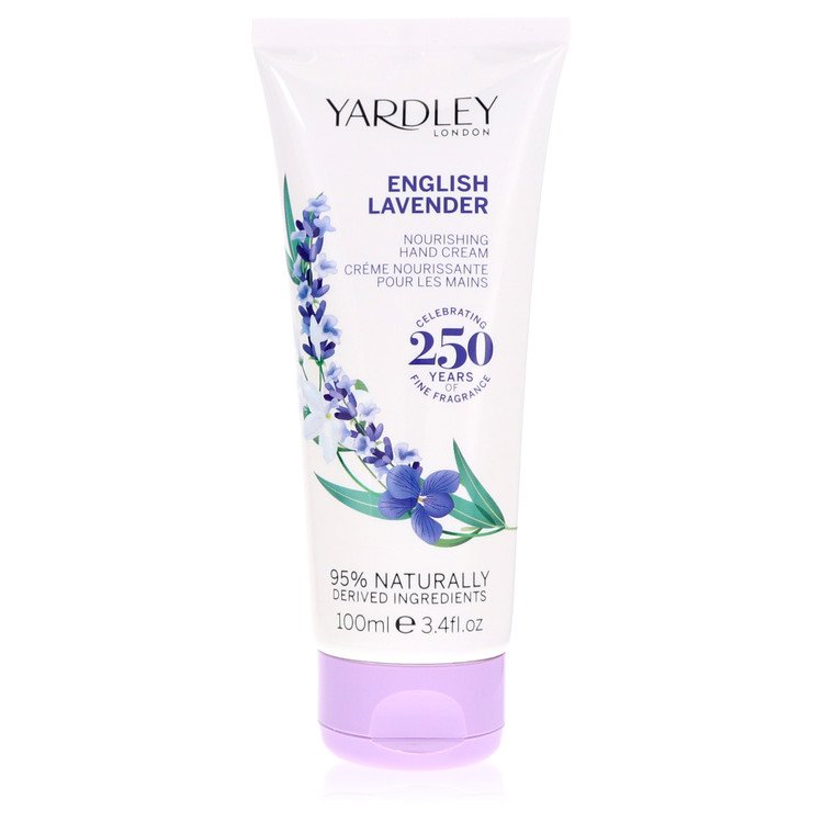 Crema de manos English Lavender de Yardley London, 3,4 oz para mujer