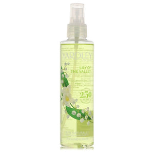 Lily of The Valley Yardley by Yardley London Body Mist 6,8 onças para mulheres