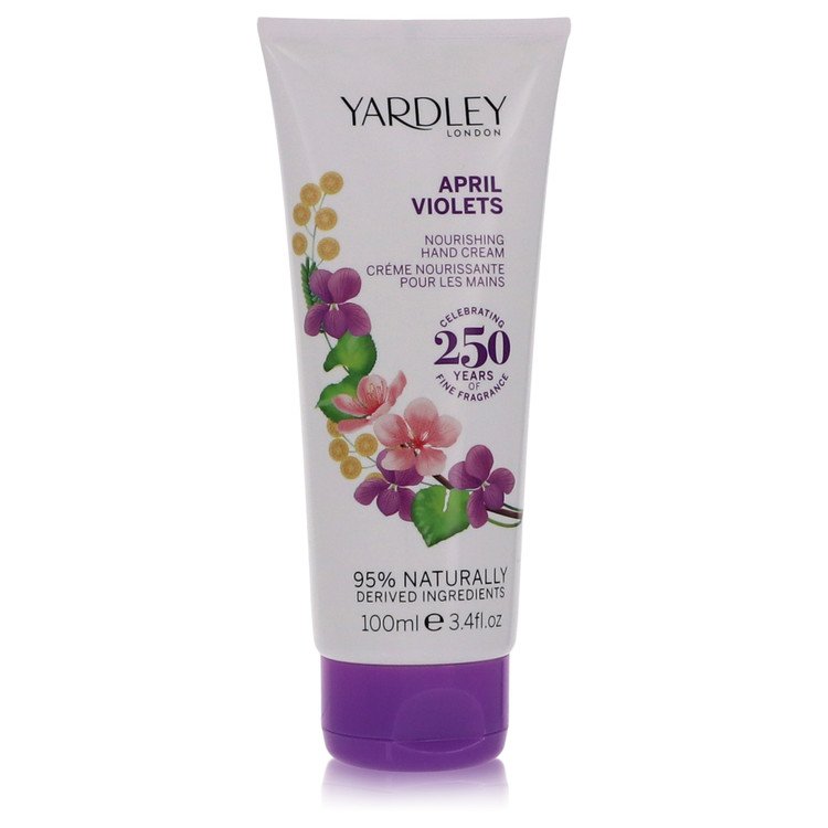 April Violets von Yardley London Handcreme 3,4 oz für Frauen