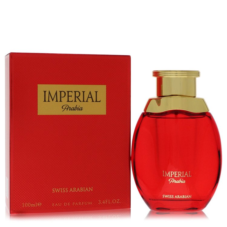 Swiss Arabian Imperial Arabia da Swiss Arabian Eau De Parfum Spray (unissex) 3,4 onças para mulheres