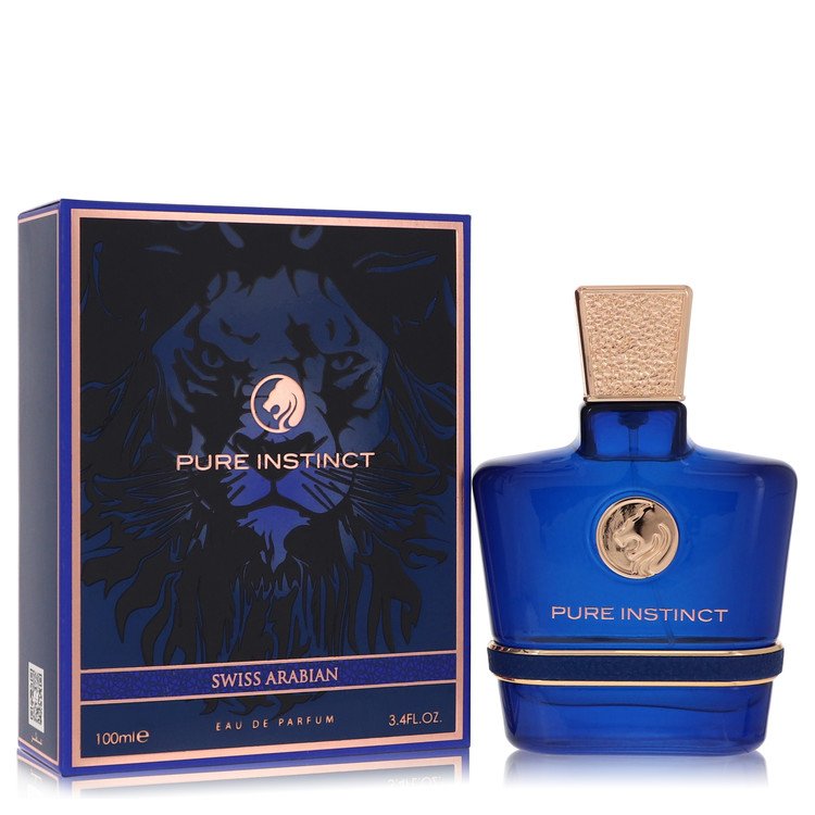 Swiss Arabian Pure Instinct by Swiss Arabian Eau De Parfum Spray 3.4 oz for Men