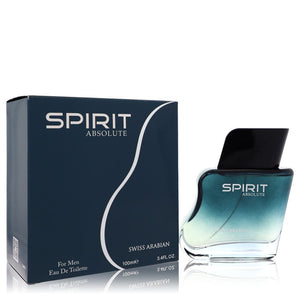 Swiss Arabian Spirit Absolute by Swiss Arabian Eau De Toilette Spray 3.4 oz for Men