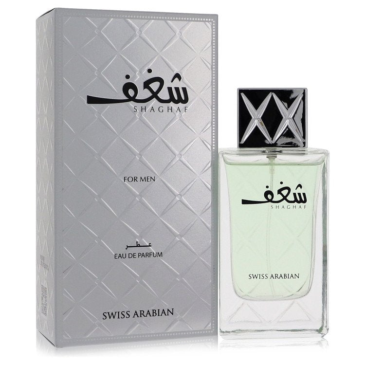 Swiss Arabian Shaghaf by Swiss Arabian Eau De Parfum Spray 2.5 oz para homens