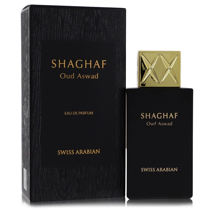 Shaghaf Oud Aswad Eau De Parfum Spray 2.5 Oz Unisex Swiss Arabian
