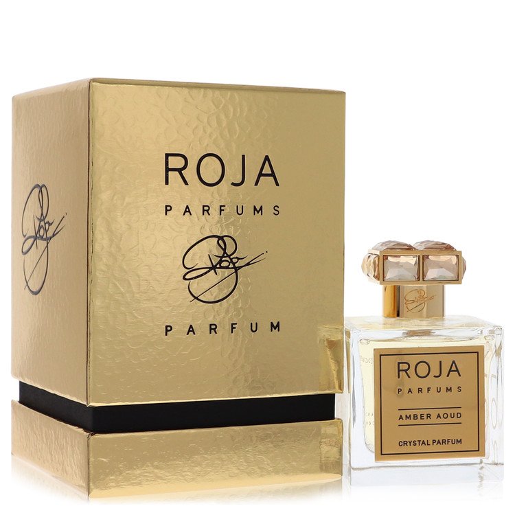 Roja Amber Aoud Crystal von Roja Parfums Extrait De Parfum Spray (Unisex) 3,4 oz für Frauen