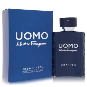 Salvatore Ferragamo Uomo Urban Feel van Salvatore Ferragamo Eau De Toilette Spray 3,4 oz voor mannen