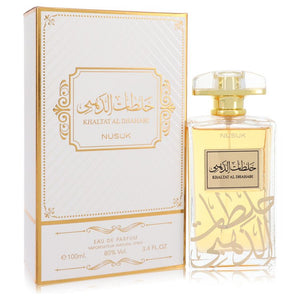 Khaltat Al Dhahabi by Nusuk Eau De Parfum Spray (Unisex) 3.4 oz for Men