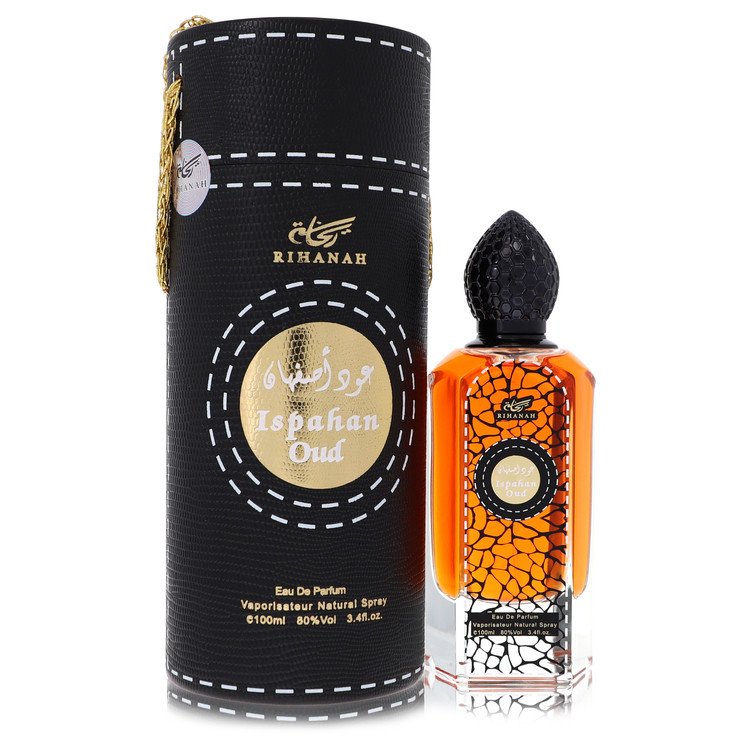 Rihanah Ispahan Oud de Rihanah Eau De Parfum Spray 3.4 oz para hombres