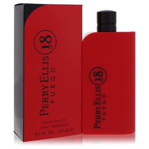 Perry Ellis 18 Fuego van Perry Ellis Eau De Toilette Spray 3,4 oz voor mannen