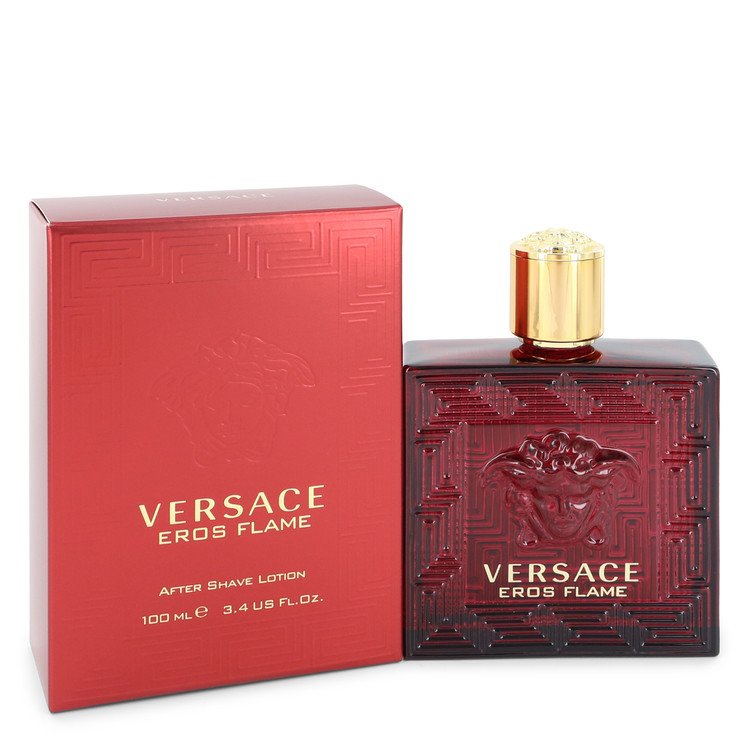 Versace Eros Flamme Rasierwasser für Herren 3,4 oz