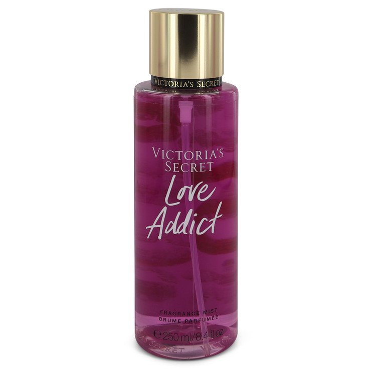 Victoria's Secret Love Addict da Victoria's Secret Fragrance Mist Spray 8,4 onças para mulheres