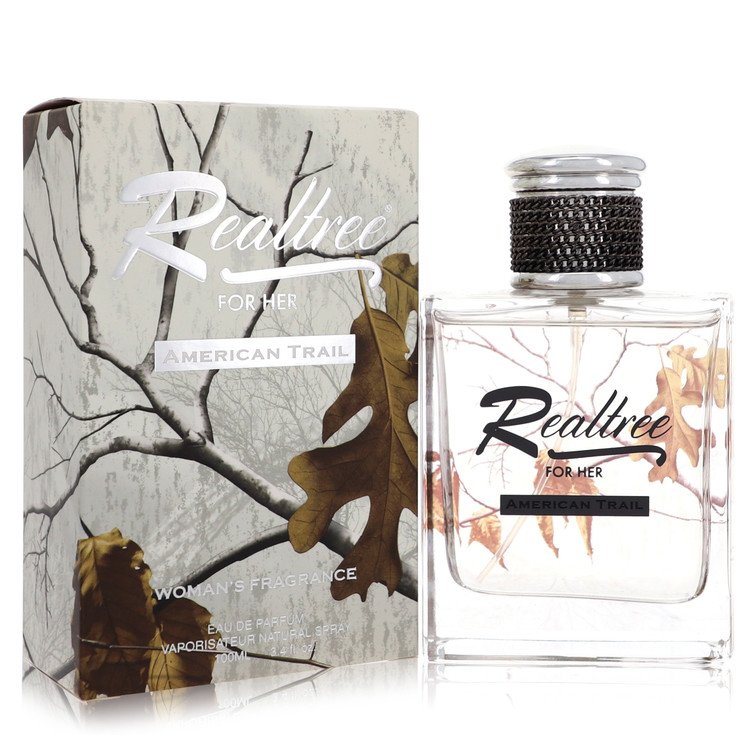 Realtree American Trail by Jordan Outdoor Eau De Parfum Spray 3.4 oz for Women