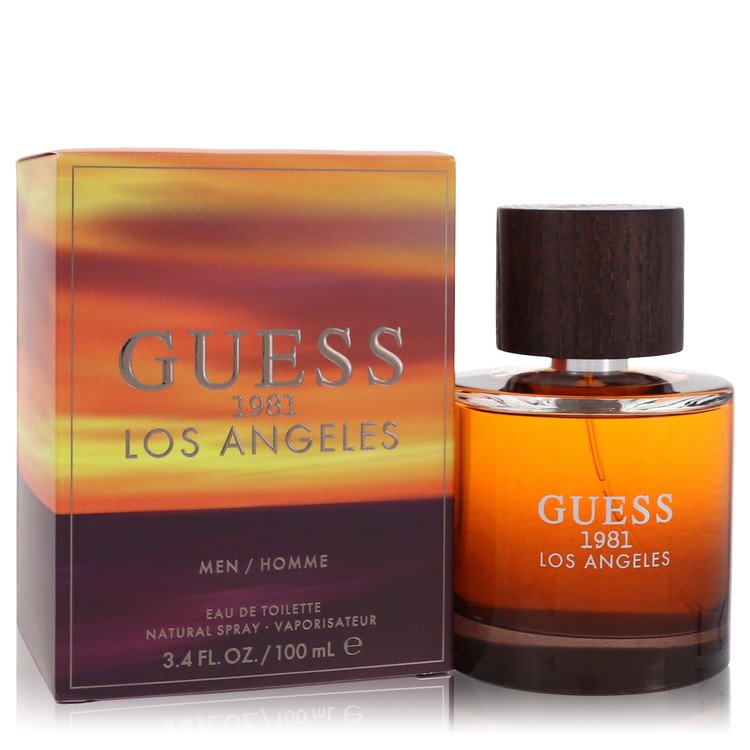 Guess 1981 Los Angeles da Guess Eau De Toilette Spray 3,4 onças para homens