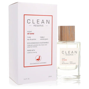 Clean Reserve Sel Santal von Clean Eau de Parfum Spray 3,4 oz für Frauen