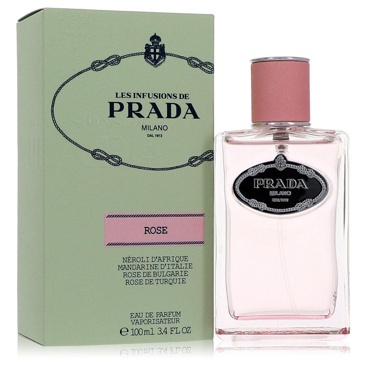 Prada Infusion De Rose de Prada Eau De Parfum Spray 3.4 oz para mujeres