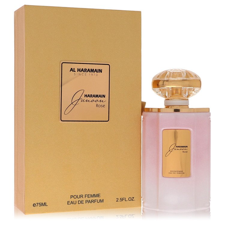 Al Haramain Junoon Rose par Al Haramain Eau De Parfum, vaporisateur 2,5 oz pour femmes