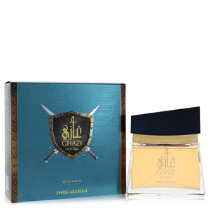 Swiss Arabian Ghazi Oud de Swiss Arabian Eau De Parfum Spray 3.4 oz para hombres