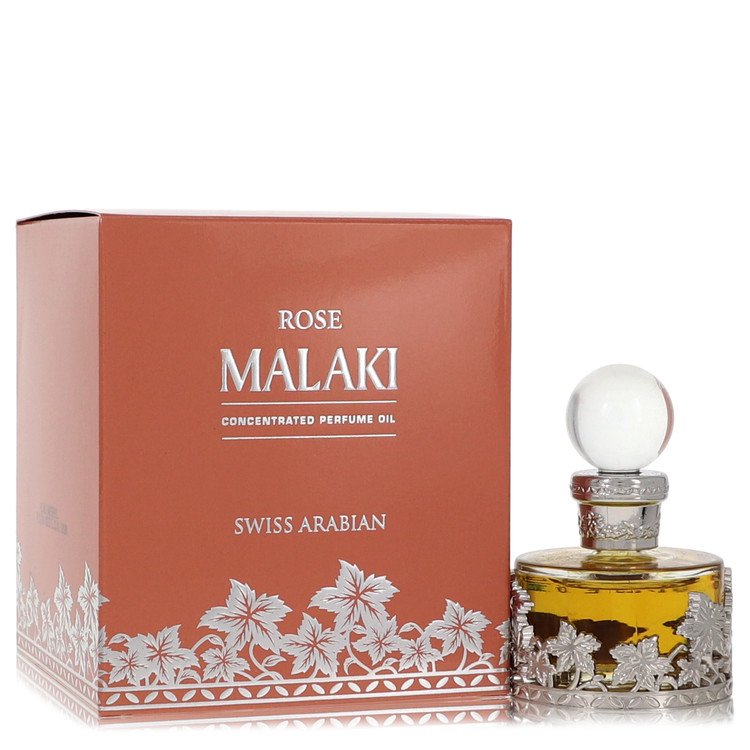 Swiss Arabian Rose Malaki de Swiss Arabian Aceite de perfume concentrado 1 oz para mujeres