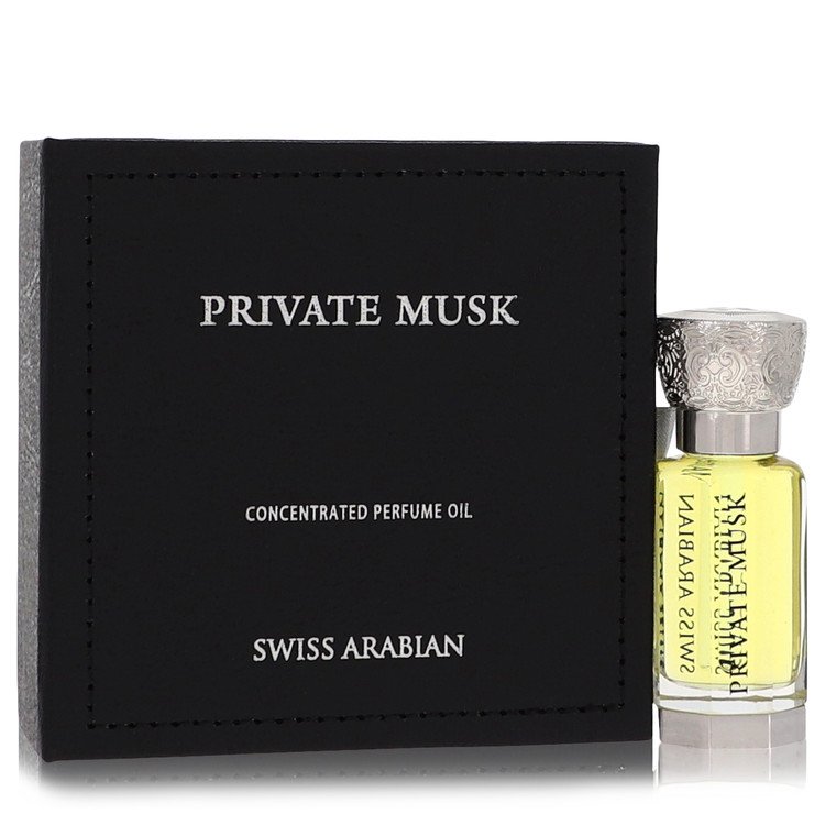 Huile de parfum concentrée Swiss Arabian Private Musk unisexe 0.4 Ounce