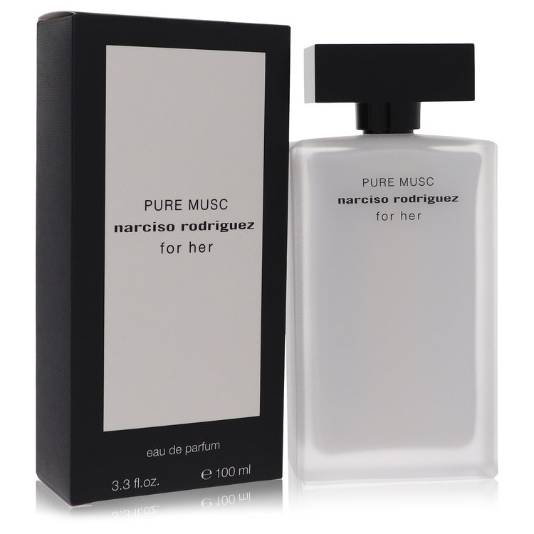 Narciso Rodriguez Pure Musc Eau de Parfum Vaporisateur 3.3 oz pour Femme Parfum Floral Boisé Musqué