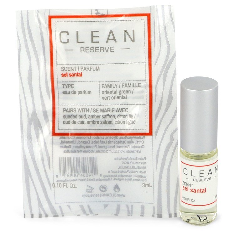 Clean Reserve Sel Santal от Clean Mini EDP Rollerball 0,10 унции для женщин