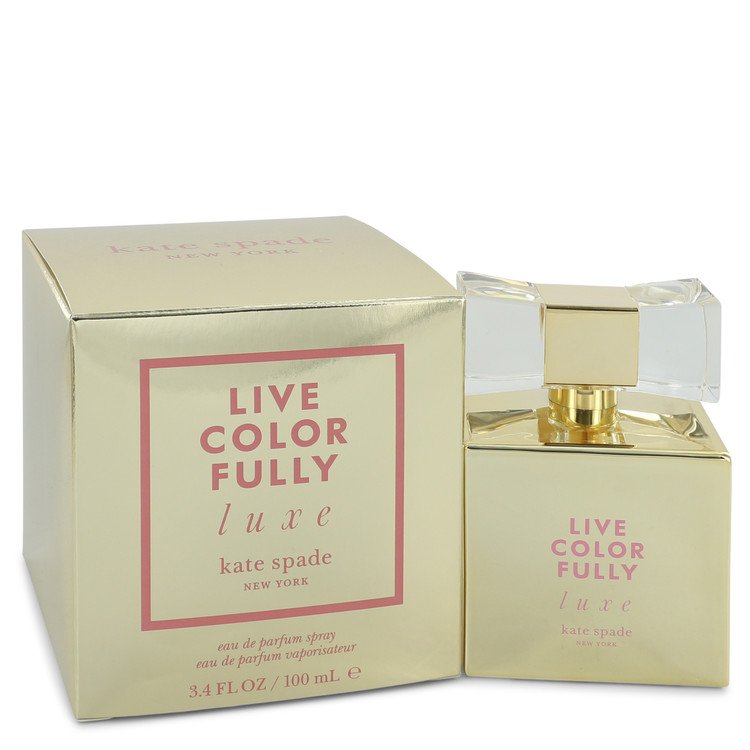 Live Colorfully Luxe de Kate Spade Eau De Parfum Spray 3.4 oz para mujer