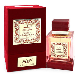 Velvet Amber Oud de Rihanah Eau De Parfum Spray 4.2 oz para mujer