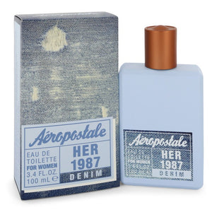 Aeropostale Her 1987 Denim by Aeropostale Туалетная вода-спрей 3,4 унции для женщин