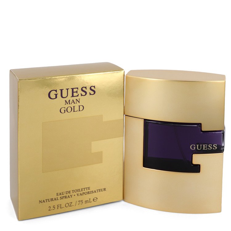 Guess Gold by Guess Eau De Toilette Spray 2.5 oz para hombres