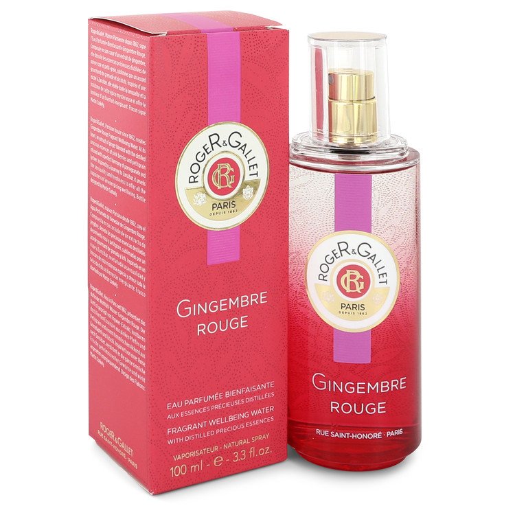 Roger & Gallet Gingembre Rouge por Roger & Gallet Spray de Agua Fragante de Bienestar 3.3 oz para Mujeres