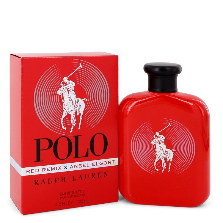 Polo Red Remix de Ralph Lauren Eau De Toilette Spray 4.2 oz para hombres
