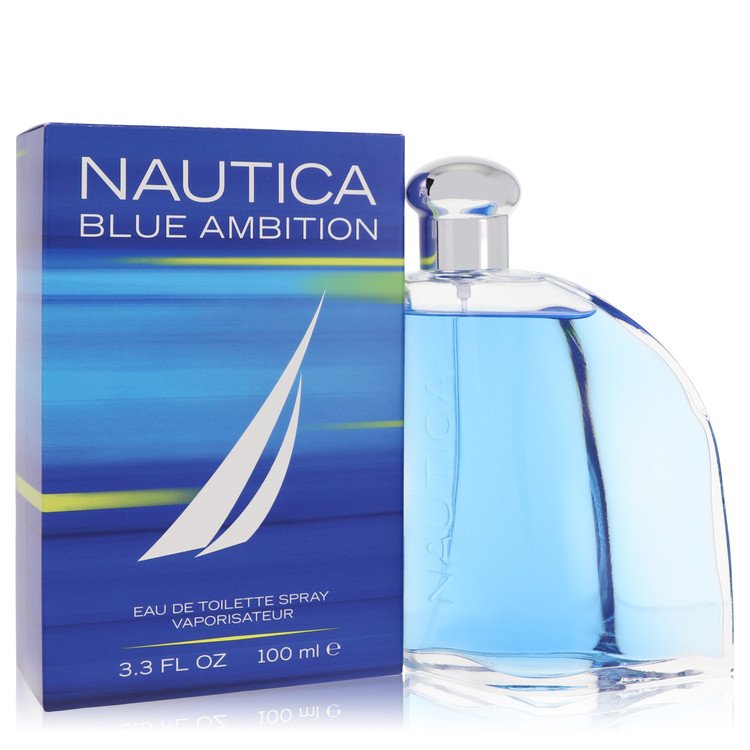 Woda toaletowa Nautica Blue Ambition marki Nautica w sprayu 3,4 uncji dla mężczyzn