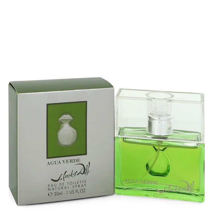 Agua Verde by Salvador Dali Eau De Toilette Spray 1 oz for Men