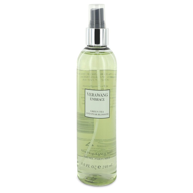 Vera Wang Embrace Thé Vert et Fleur de Poirier par Vera Wang Brume Parfumée Vaporisateur 8 oz pour Femmes