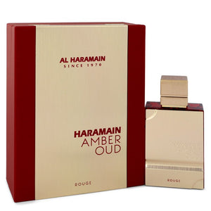 Al Haramain Amber Oud Rouge de Al Haramain Eau De Parfum Spray 2 oz para hombres