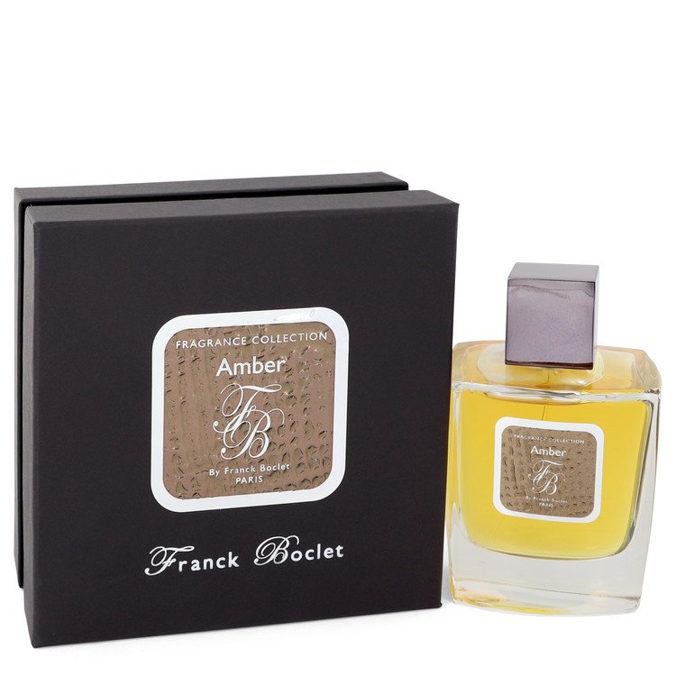 Franck Boclet Amber de Franck Boclet Eau De Parfum Spray (Unisex) 3.4 oz para Hombres